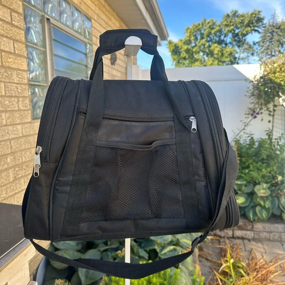 Bergan Pet Travel Safe Carrier Bag Small for Planes Cars Trips